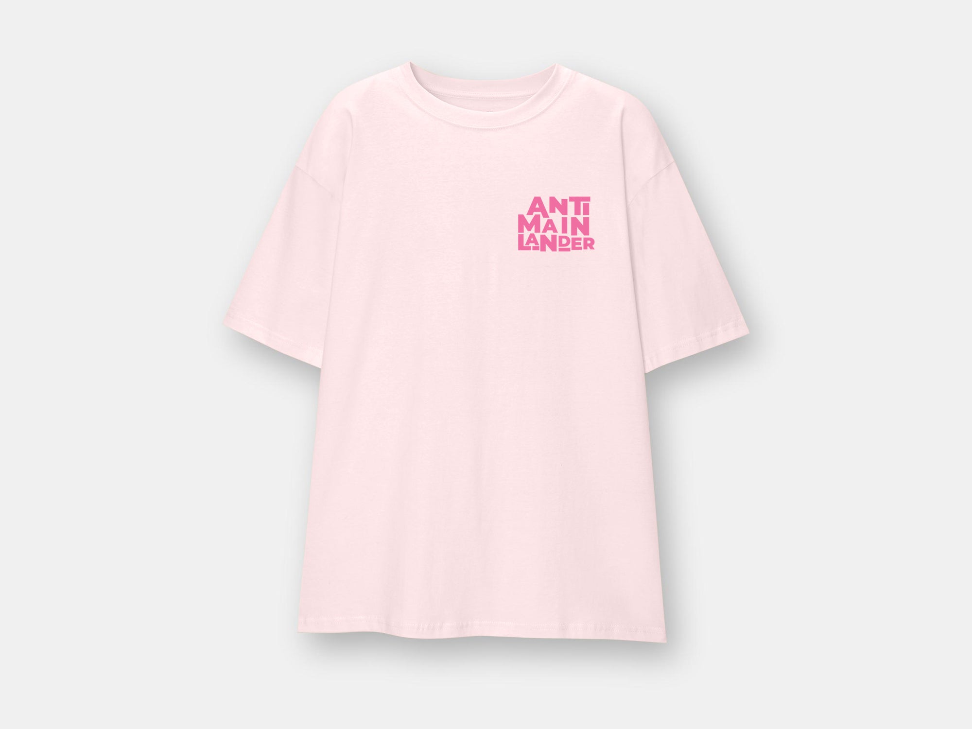 PINK OVERSIZED ANTI-MAINLANDER